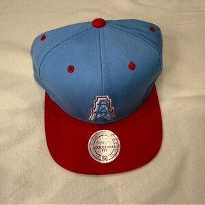 Mitchell & Ness Houston Oilers Throwback Snapback Hat